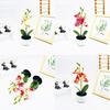 Simulated Phalaenopsis Potted Artificial Artificial Flower For Wedding Decor And Artistic Photography