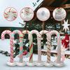 Christmas Candy Cane Balloon 51 Inch Large Inflatable Candy Cane Decoration for Birthday Xmas Wedding New Year Carnival Festival Holiday Party