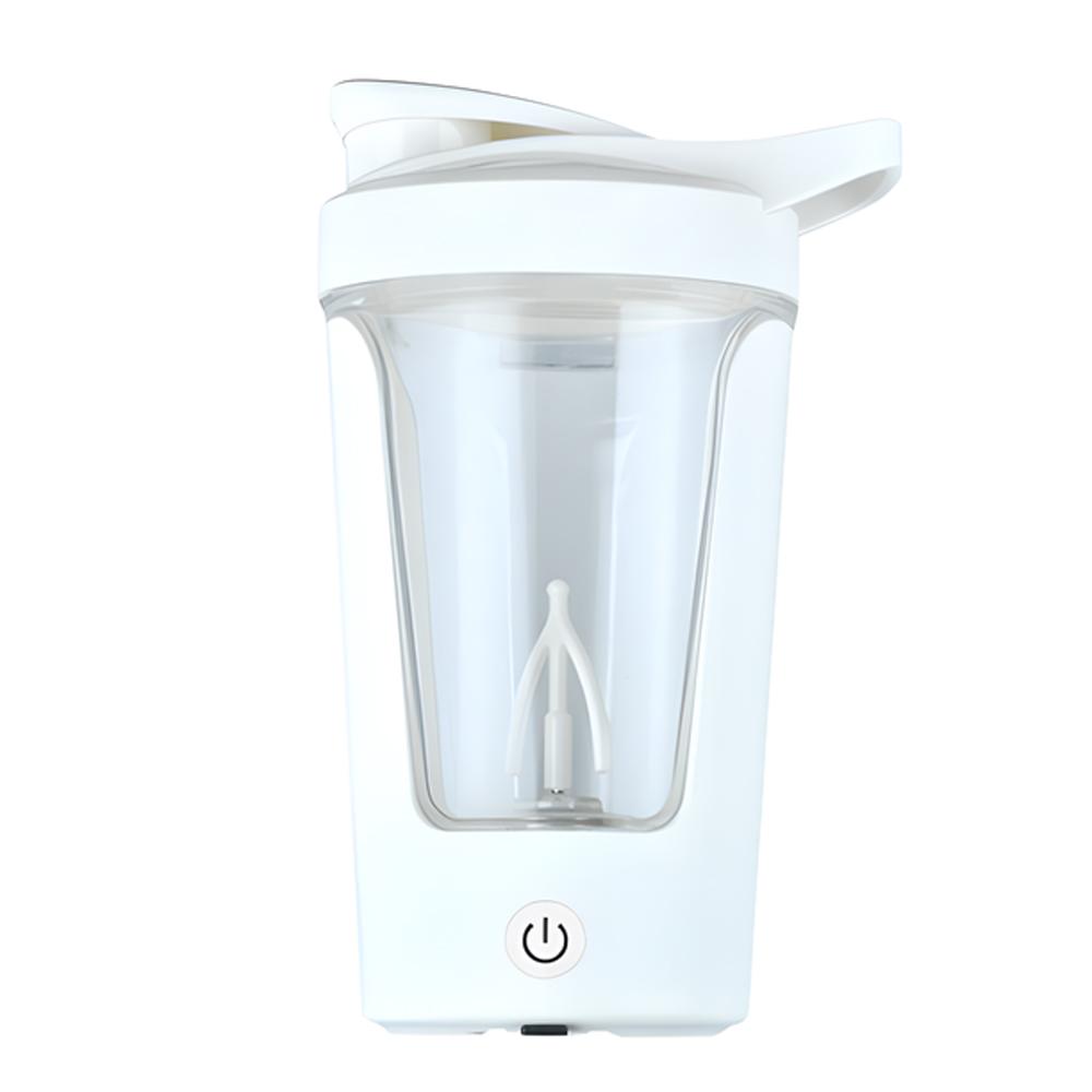 Электрическая чашка для смешивания протеинового порошка, 500 мл, автоматический шейкер, миксер, бутылка для коктейля, блендер для молока, кофе, чайник для спортзала на открытом воздухе
