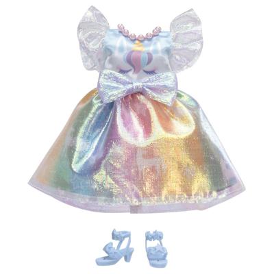 TAKARA TOMY Платье Ликки-чан, Мое первое платье LW-03, Искрящийся пузырь, Игрушка для переодевания, Возраст 3 года и старше