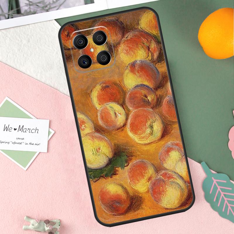 Розовые персики Эстетичный чехол для Honor 200 Lite 50 70 90 X9b X9a X8b X8a X8 X9 X9c Honor Magic 7 Pro 5 6 Lite Чехол