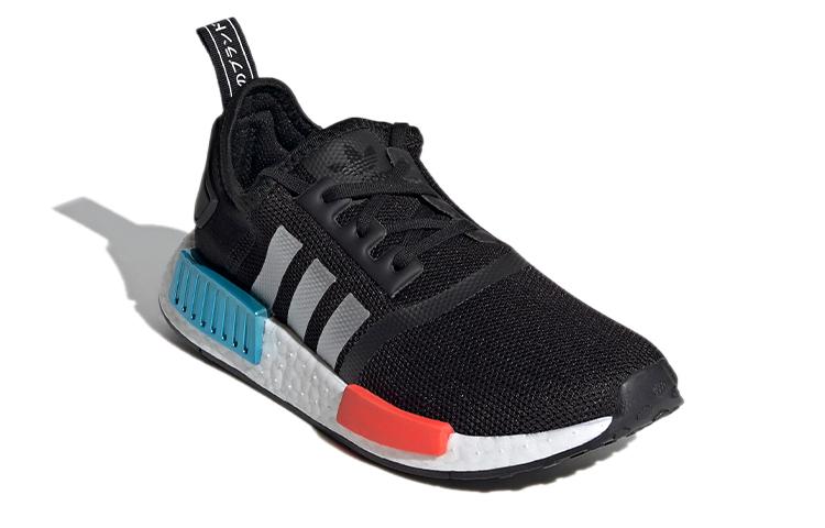 Kids' Sneakers adidas NMD R1 Core Black Silver Metallic (GS) Core Black/Silver Metallic/Solar Red