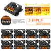 2-10 шт. DC 12V-24V Светодиодный диммер 30A Светодиодный монохромный контроллер Цифровое ШИМ-диммирование без ступеней для лампы, ленты, одноцветной лампы