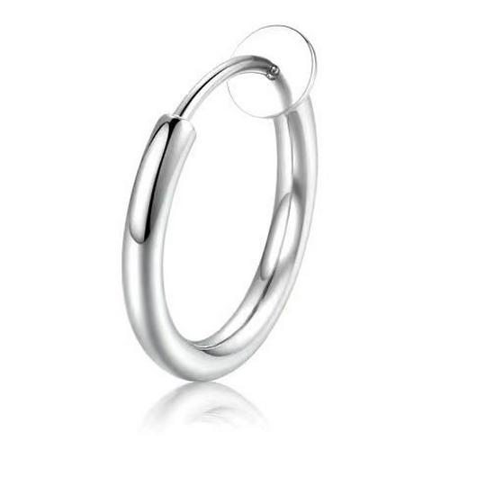 Винтажные красные серьги-кольца в гонконгском стиле: Элегантный женский аксессуар на осень/зиму