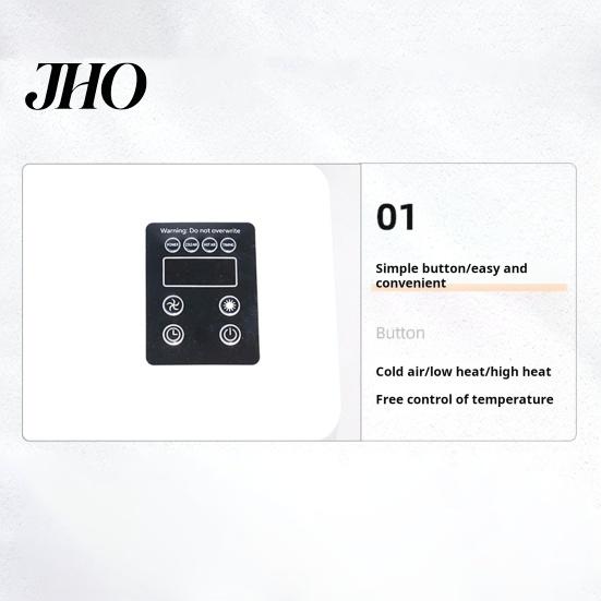 Multi-functional Heater Electric Wall Mounted Portable Smart Space Room Heating System Warmer with Clothes Drying Rack for Bedroom Dormitory