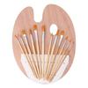 Wood Color Paint Tray Wooden Paint Brushes Artist Trays Wooden Paint Palette  Paint Palette