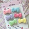 Kawaii Bow Hairpin Аксессуары для волос Милая девушка Сердце Боковая заколка Челка Темперамент Ювелирные изделия