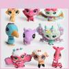 Lovely Doll Mini Lot 20pcs Littles Pet Shop Dog Child Girl Toys Figures Gift Lps