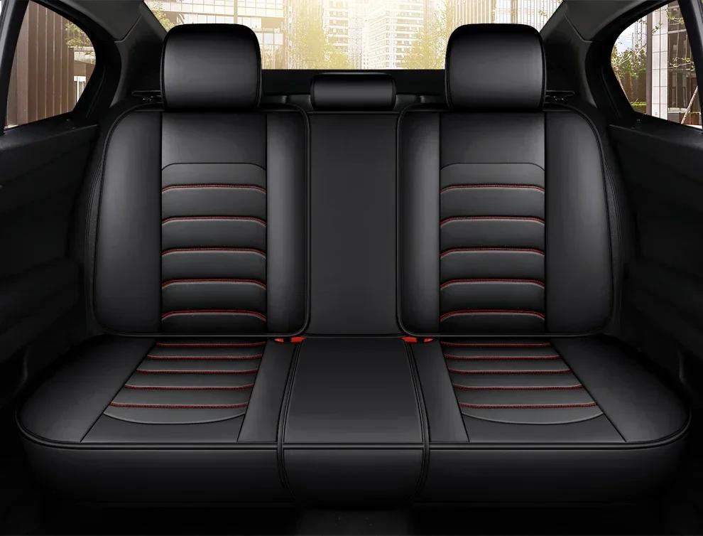 Универсальный чехол для сиденья автомобиля из искусственной кожи для Geely Geometry C Suzuki Grand Vitara Haval Jolyon, автомобильные аксессуары, детали интерьера