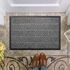 Entry Door Floor Mat Dirt Moisture Absorber Non-Slip Backing Indoor Outdoor Rug All-weather Entrance Mat