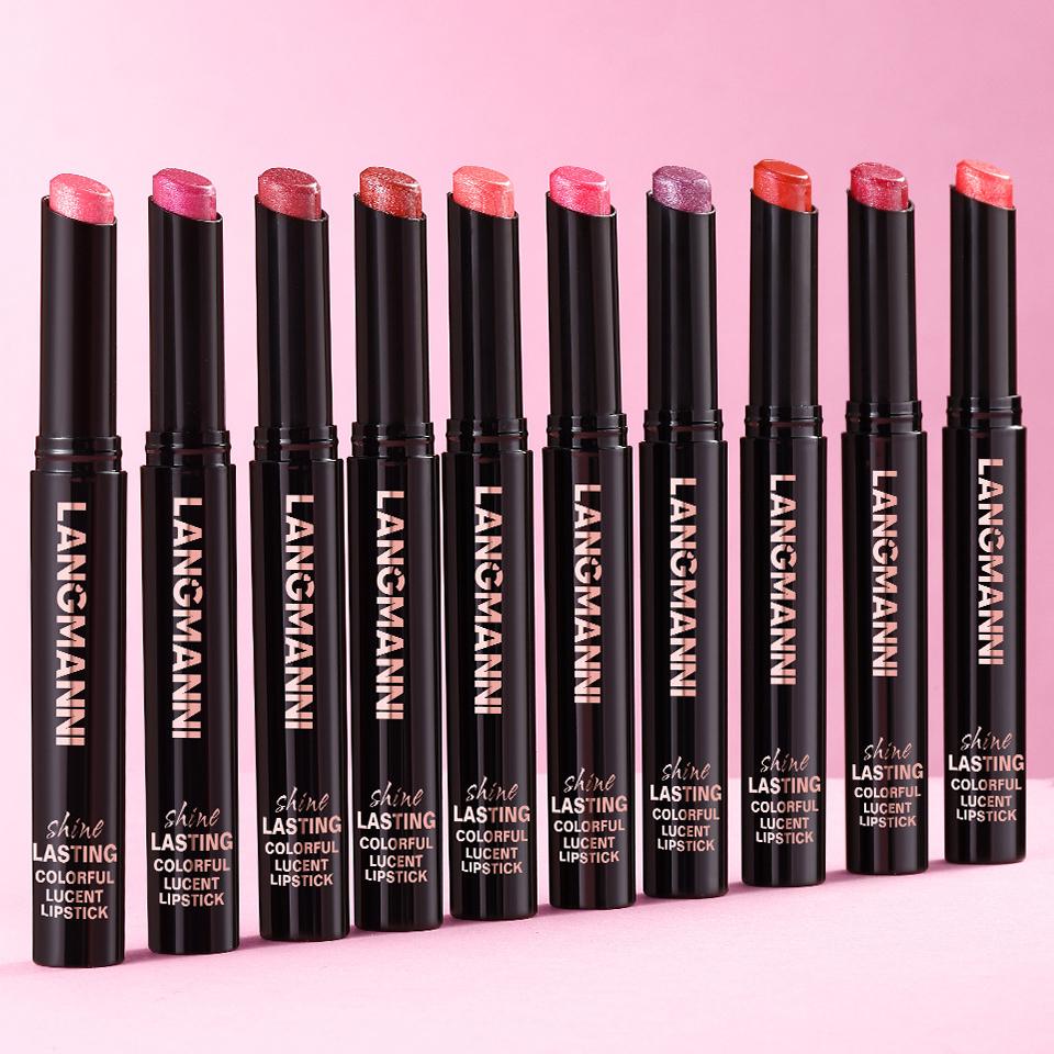 10-цветная губная помада с перламутровым блеском, увлажняющая нюдовая помада для губ, высокопигментированный, стойкий, антипригарный, бархатный блеск для губ в форме чашки, подарок на Рождество