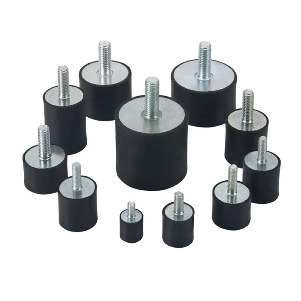1Pcs Male Thread Rubber Shock Absorber Anti-vibration Damper Mount New Crash Pad  Tool Parts