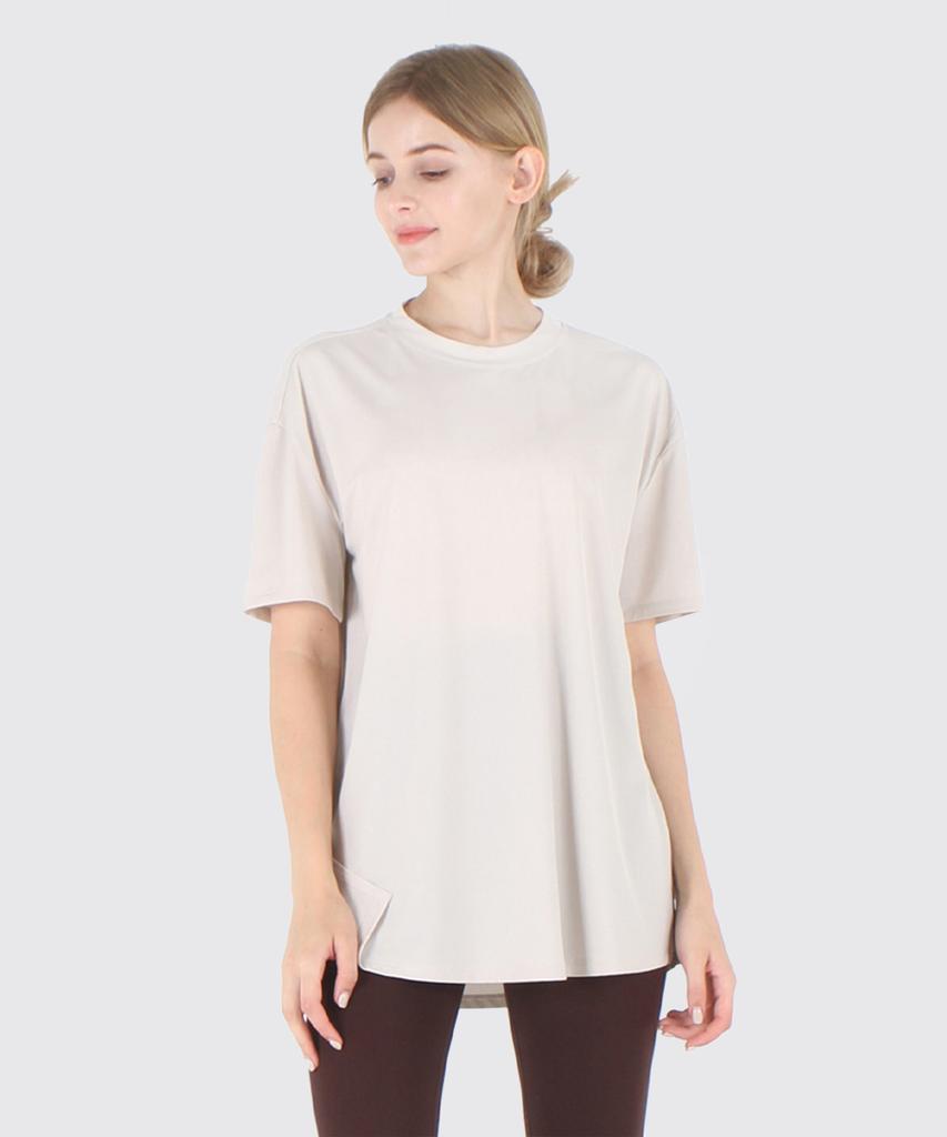 NOKJOK [2 Pack] Amber Short Sleeve T-Shirt + Ivy Oversized Short Sleeve T-Shirt Set (Type A)