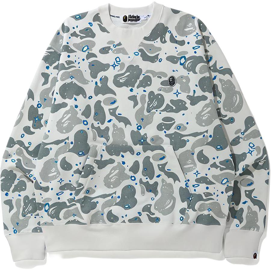 Bape Свободный свитшот Space Camo 0ZXSWM113008E