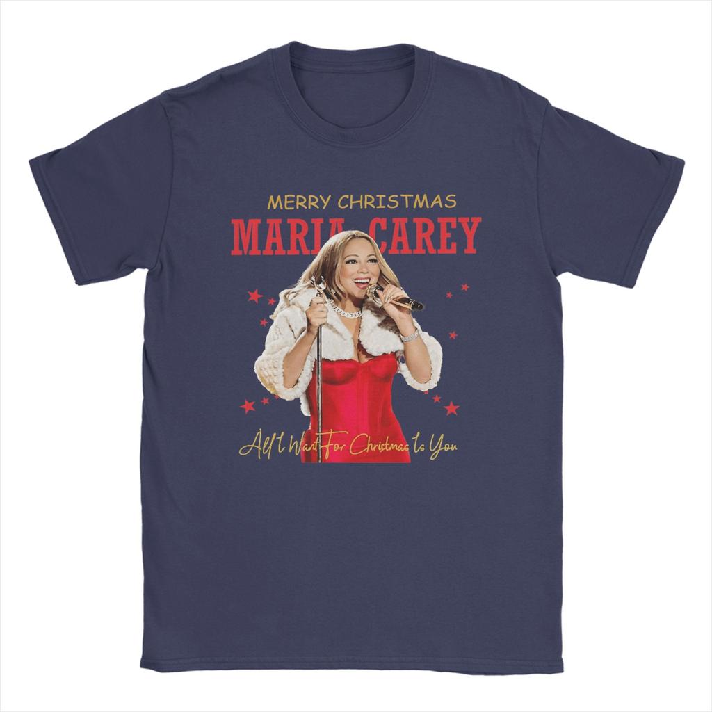 Mariah Carey All I Want For Christmas Is You T Shirt Hip Hop T Shirts Short Sleeve Vintage Tshirt Beach Cotton O Neck Tees