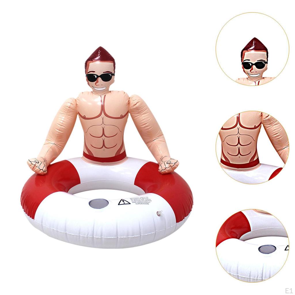 Надувной плавательный круг, забавный поплавок для летнего отдыха