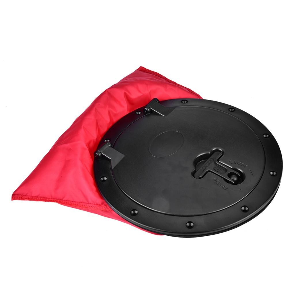 8 Inch Hatch Cover Pull Out Deck Plate Waterproof Bag for Marine Boat Kayaks