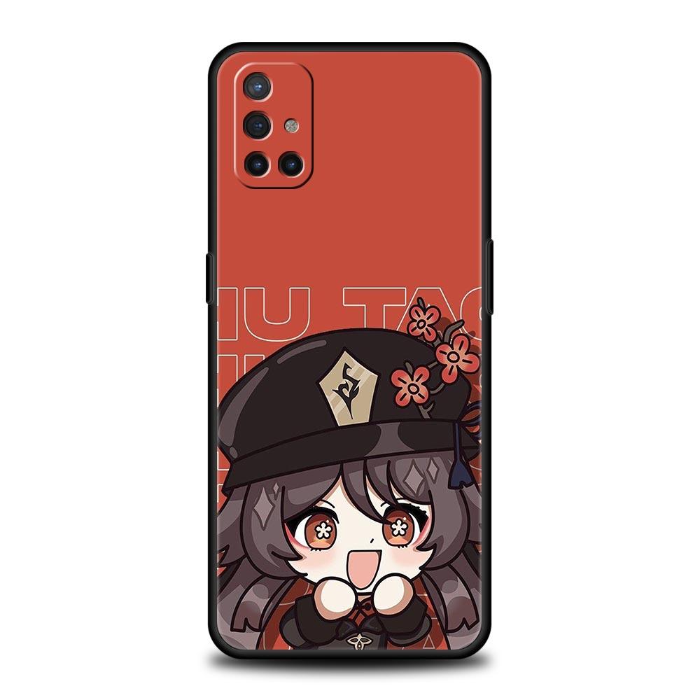 Cute Genshin Impact Xiao Phone Case For OnePlus Nord CE 2 9 8 7 7T 10 Pro 9RT 9R 8T Nord N100 N200 N10 5G Silicone Black Cover
