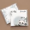 1 Piece Cartoon Adhesive Cute Kawaii Panda Notes Notepad Memo Pad Office School Supplies Stationery Sticker Decoration