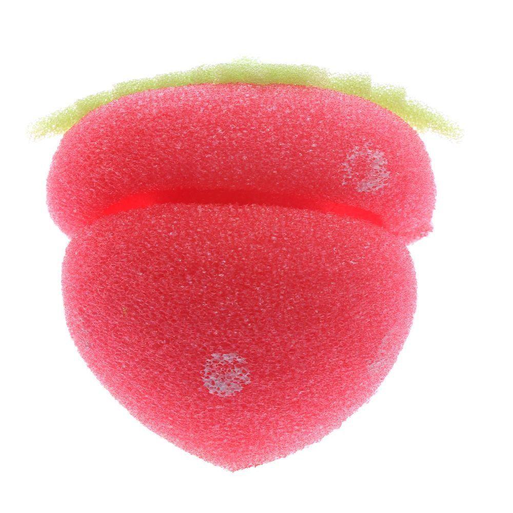 6PCS DIY Sponge Rollers Curlers Bouncy Curling Hair Head Hair Curler Strawberry Curler Long Hairs Hair Styling Tools
