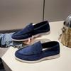 Женские мокасины Весна Slip on Женские дизайнерские туфли на плоской подошве Британский стиль Ретро дышащие мюли Удобные туфли на плоской подошве 2024