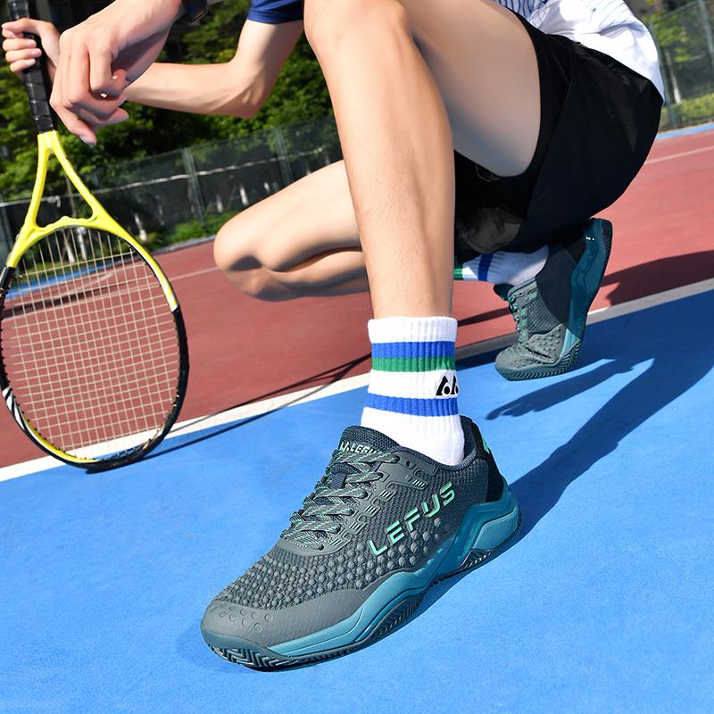 LEFUS Unisex Athletic Shoes Lightweight Badminton Shoes Table Tennis Shoes Golf and Tennis Shoes Women Shoes