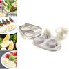 3In1 Creative Egg Slicer Hard Boiled Eggs Slicers Kitchen Food Slicers Fruit Vegetable Manual Slicers Household Kitchen Supplies