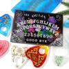 Game Gothic Epoxy Handmade Silicone Clay Tools Ouija Board Planchette Mould Resin Casting Mold