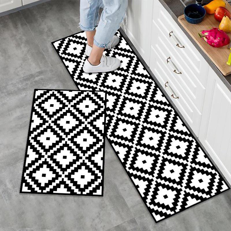 Водонепроницаемые нескользящие коврики для кухни - впитывают воду и масло, устойчивы к грязи, не требуют стирки. Коврик для входной двери
