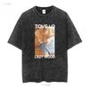 Ретро Женская Деревянная Tove Lo Футболка Классическая Черная S 5XL VE647 с длинным рукавом винтажная Стиранная с принтом Универсальная Верх Для Повседневной Носки