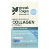 Great Lakes Wellness, Rapidly Dissolving Collagen Peptides, Daily Marine, Unflavored, 20 Packets, 0.42 Oz (12 G) Each