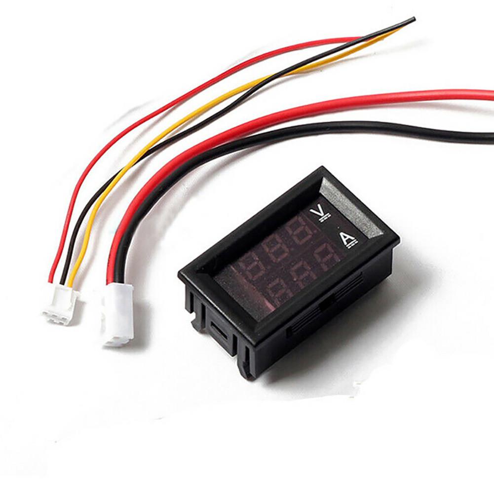 Тестер Вольтметр Амперметр Шунт 10/50/100А Двойной цифровой