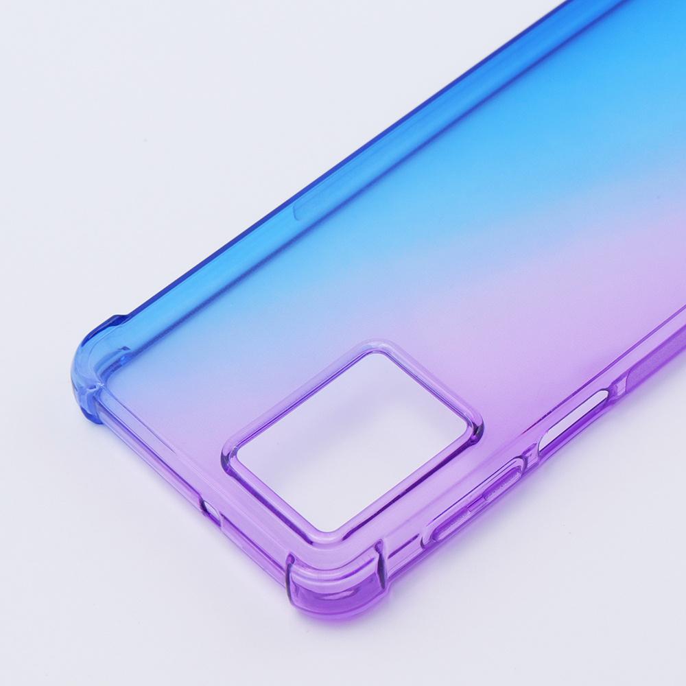 Gradient Dropproof Case for Motorola Moto G54 5G, Purple/Blue