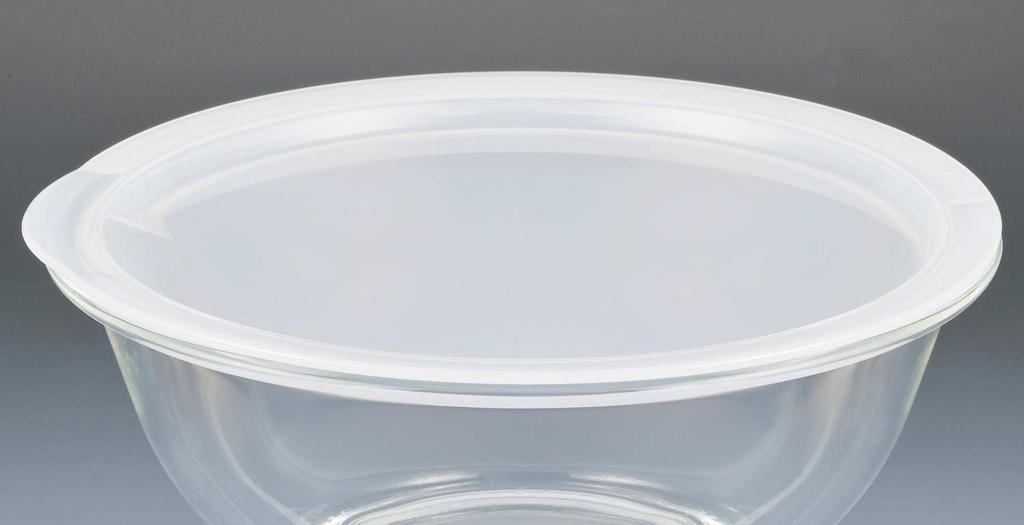 Iwaki Heat Resistant Glass Range Cover Bowl for 2.5L KB325F-CL