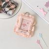 3 Inch Dopamine Cute Photo Card CaseSmall Item Storage Pouch Soft Pillow Shaped Photocard Holder K-Pop Idol Card Sleeve Bag Pendant