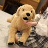 Super Simulation MumKids Labrador Dog PLush Toy Stuffed Lifelike Golden Retriever Animals Doll Toys for Cub Dog Toys