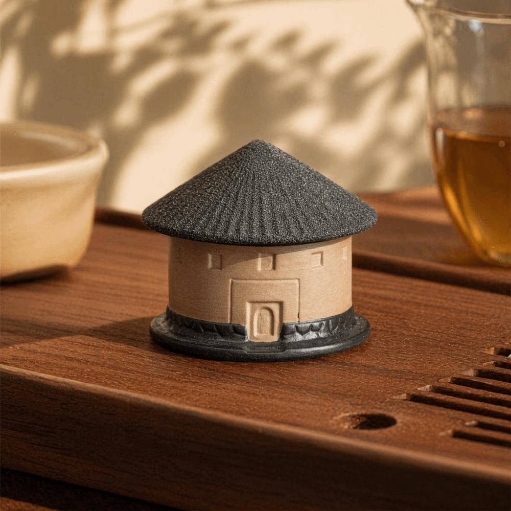 Non-Porous Microporous Ceramic Coffee Filter Reusable Hakka Earth Buildings Coffee Drip Cup Travel
