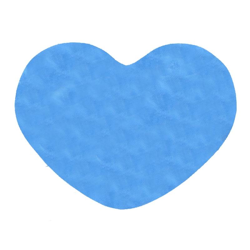 Pp Cotton Filled Heart-shaped Plush Toy For All Ages