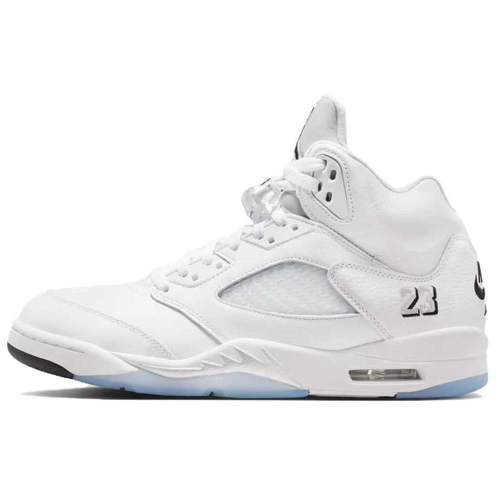 Jordan Air Jordan 5 Высокие Винтажные Баскетбольные Кроссовки Мужские Белые HQ7978-103