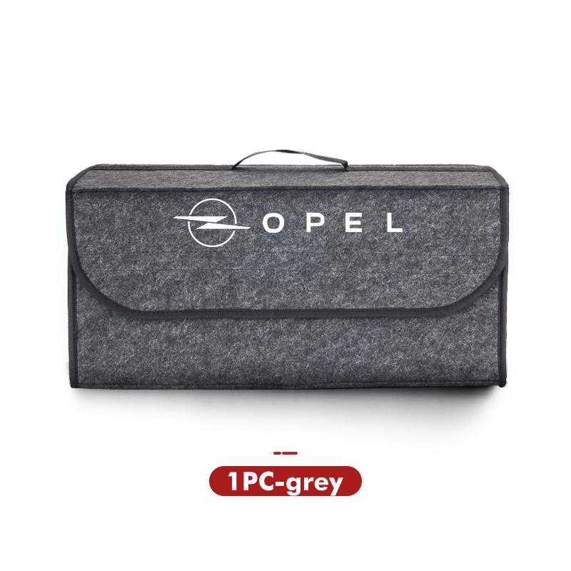 Car Storage Bag Folding Felt Organizer Box Trunk Tool Case For Opel Corsa Mokka Astra Cascada Adam Insignia Meriva Vectra