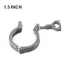 Tri Clamp Fasteners Optional Inch Polished SS304 Stainless Steel