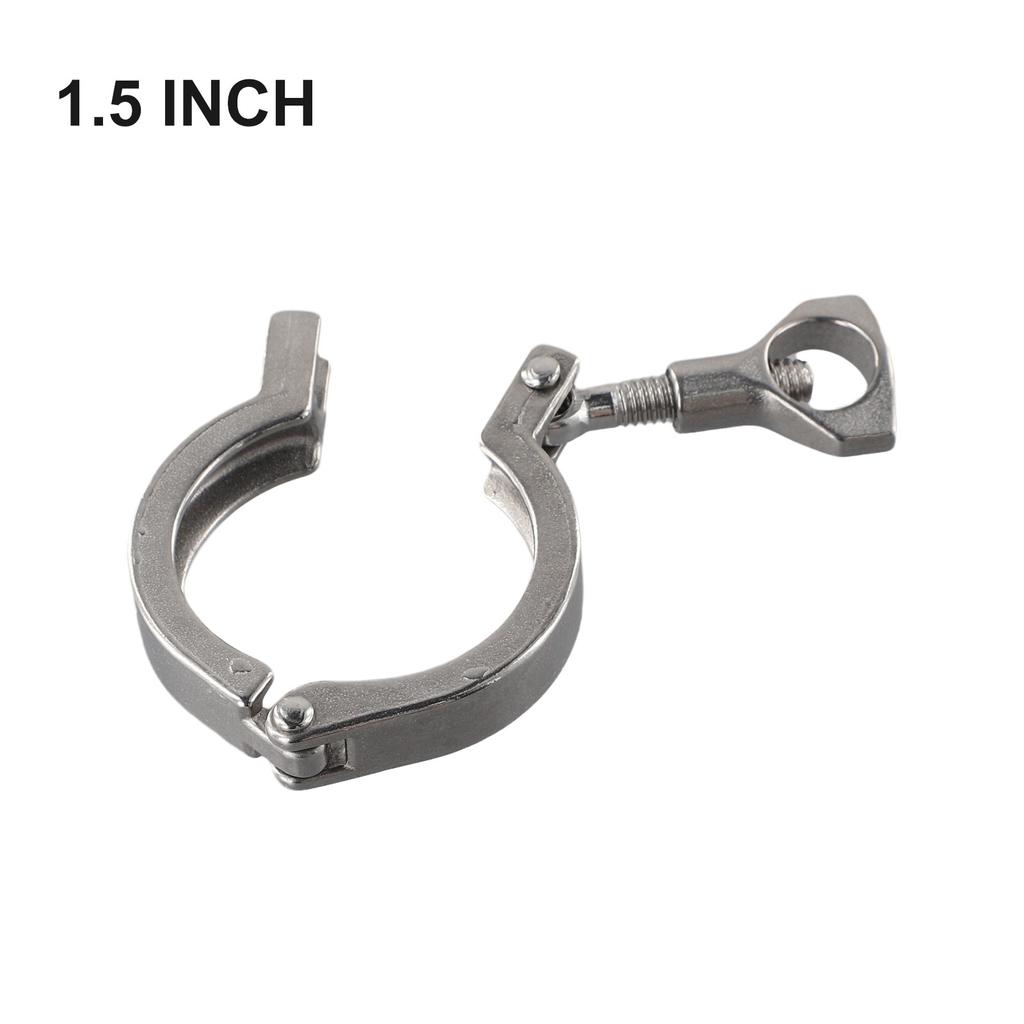 Tri Clamp Fasteners Optional Inch Polished SS304 Stainless Steel
