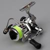 Карманная спиннинговая рыболовная катушка Mini 100, рыболовные снасти, маленькая спиннинговая катушка 4,3:1 маленькая катушка Pesca с металлическими колесами и леской 100 м.