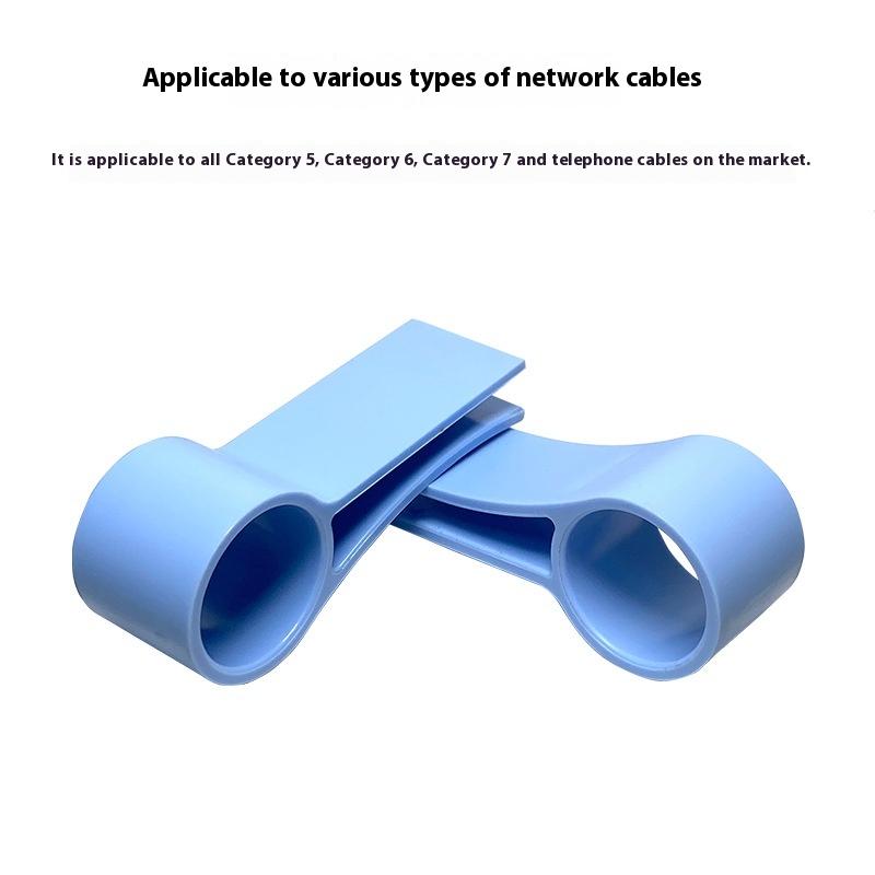 Инструмент для выпрямления кабеля Ethernet для быстрого и легкого распутывания Кабель Cat5E/Cat6/Cat7 Аксессуары для организации кабелей