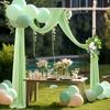 Wedding Arch Draping Fabric Veil Chiffon Beauty Gauze Wrinkle Resistant Outdoor Lawn Ceremony Backdrop Decoration Marriage
