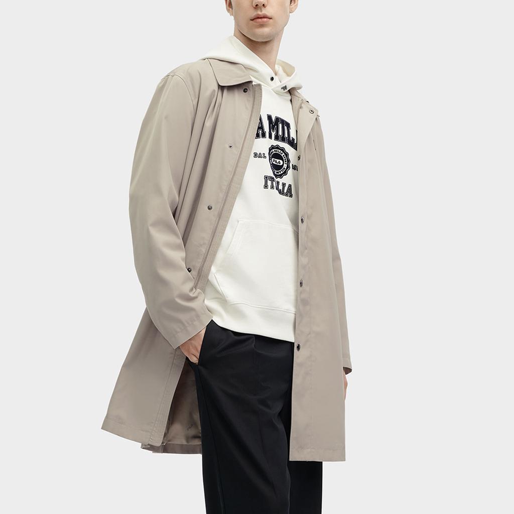 Новые куртки и пальто FILA Мужские Средний Песочный Хаки F11M415701F-LK