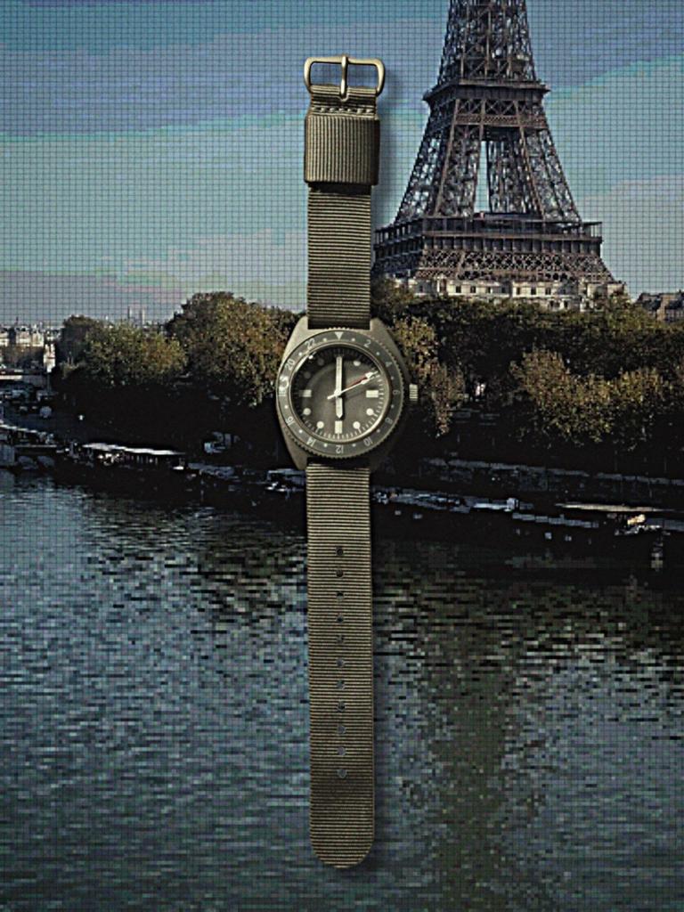 Часы Mil Travel Watch SAGE FREE 38480025707 [Beams Plus] TYPE-P24 мужские