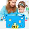 EVA Case For iPad mini (2019) 7.9 inch / mini 4 / mini 3 / Mini 2 / Mini Bee Style Kickstand Tablet Cover with Carry Handle