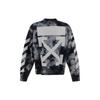 OFF WHITE Tie Dye Свитшот с принтом Diag Arrow для скейтбординга OMBA054F22FLE0080701