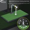 Улучшенный тренажер для гольфа в помещении: Вращающаяся на 360° ручка и нескользящая присоска